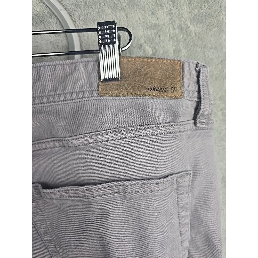Johnnie O Hugo 5 Pocket Pants‎ Chino Men's 38x32 Granite Gray Slim Fit JMPA1470